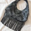 33dbf56c Torebka hobo mini z frędzlami / boho chic / retro vintage