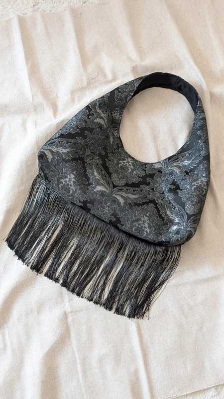 33dbf56c Torebka hobo mini z frędzlami / boho chic / retro vintage