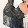 839a45a1 Torebka hobo mini z frędzlami / boho chic / retro vintage