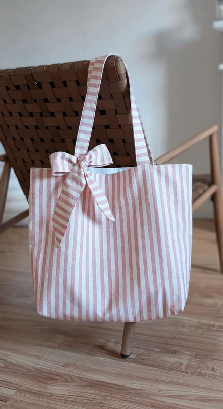 Torba shopper w paski